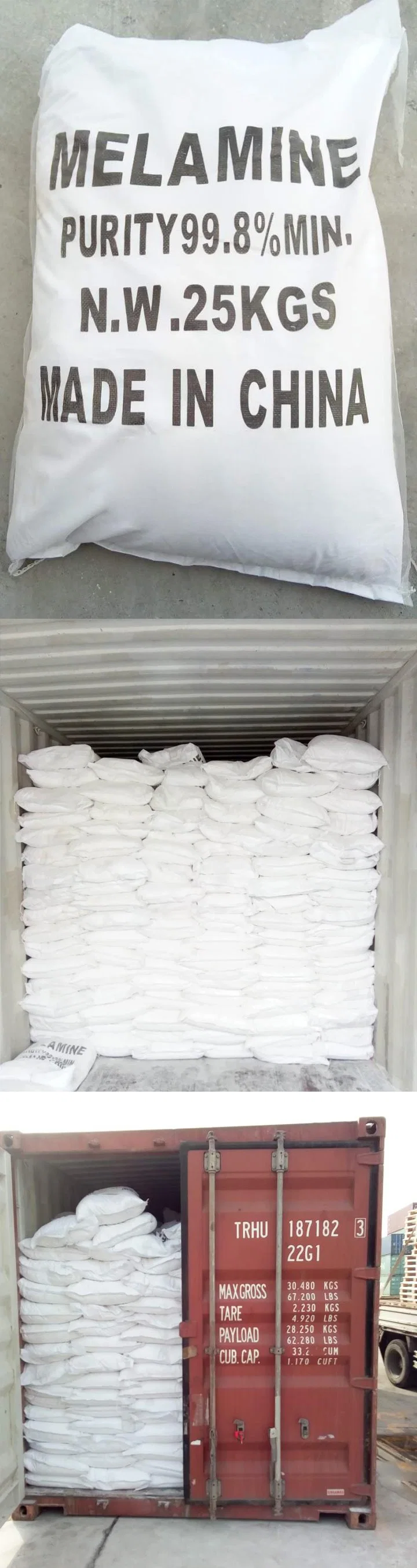 Melamine 99.8% Purity Used for Coating